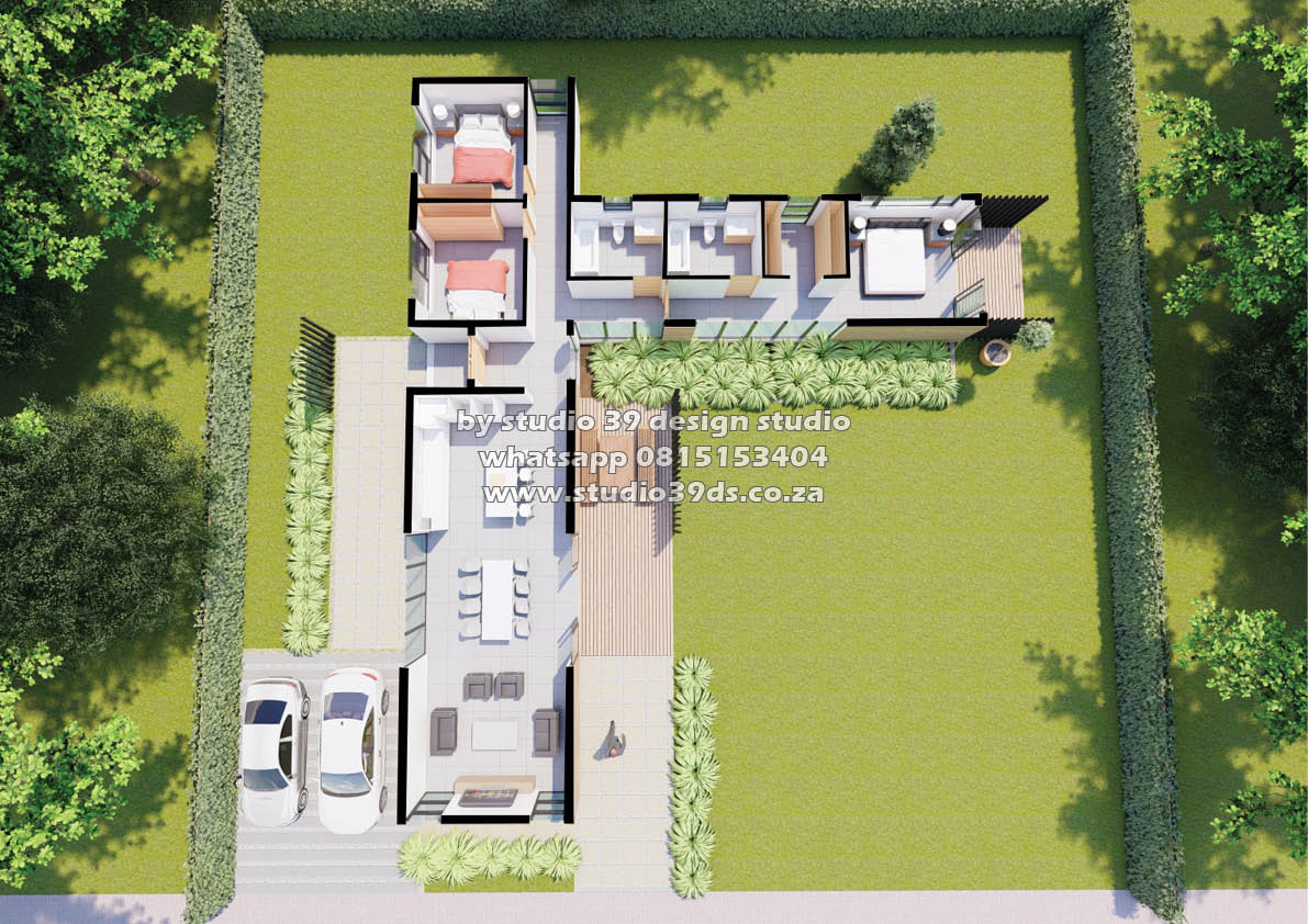 ML332100010 - Modern House Plan - 158sqm