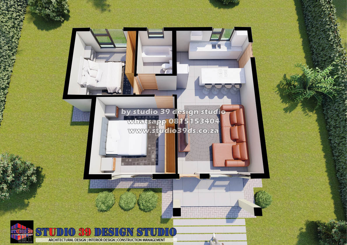 T221000010 - Traditional House Plan - 75sqm