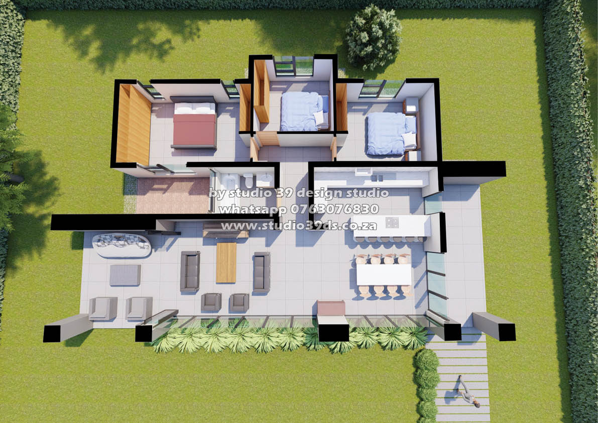 C331000020 - Contemporary House Plan - 140sqm