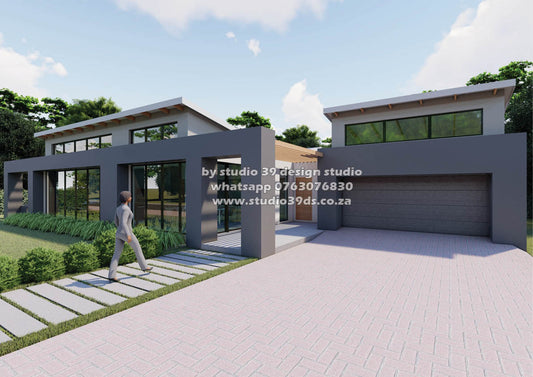 C332111022 - Contemporary House Plan - 204sqm